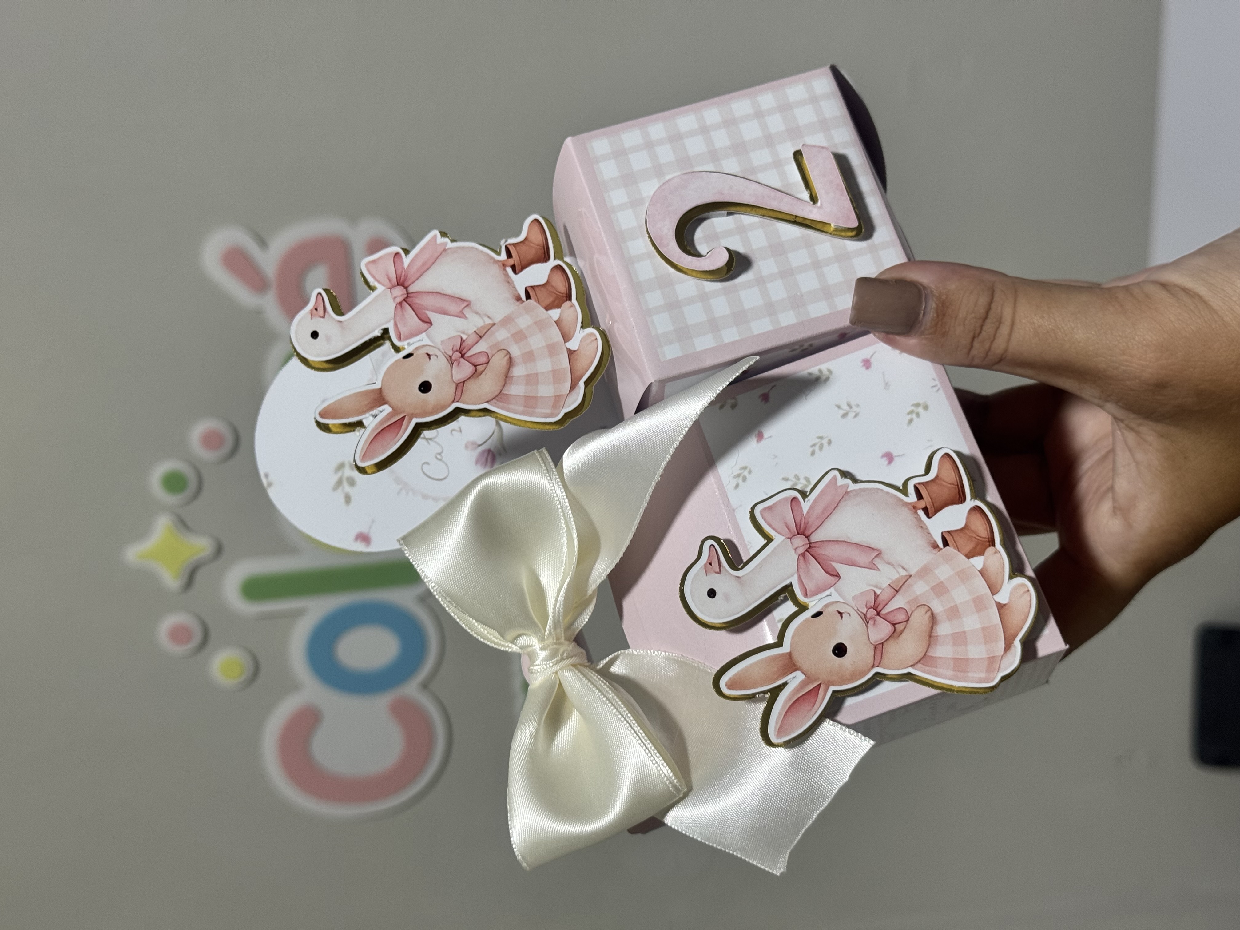 Kit luxo Gansinhos e coelho