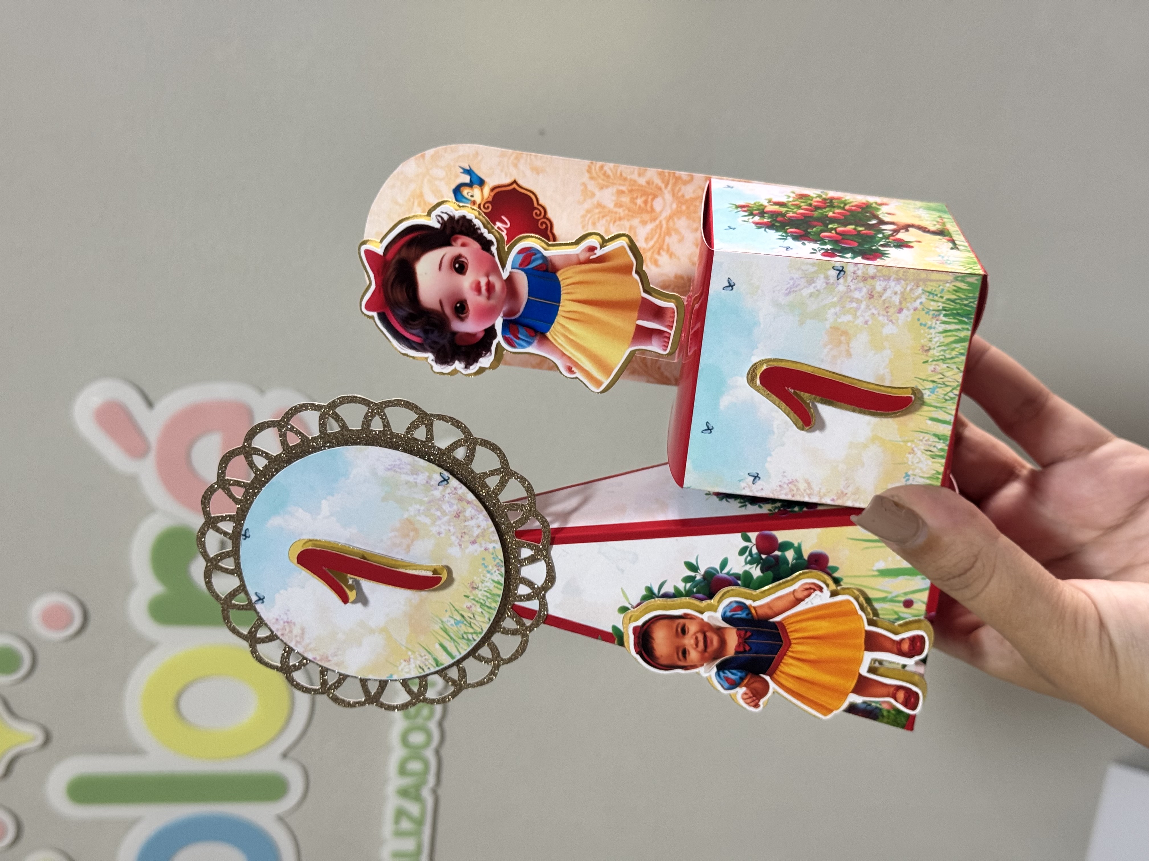 Kit luxo Branca de neve baby 1