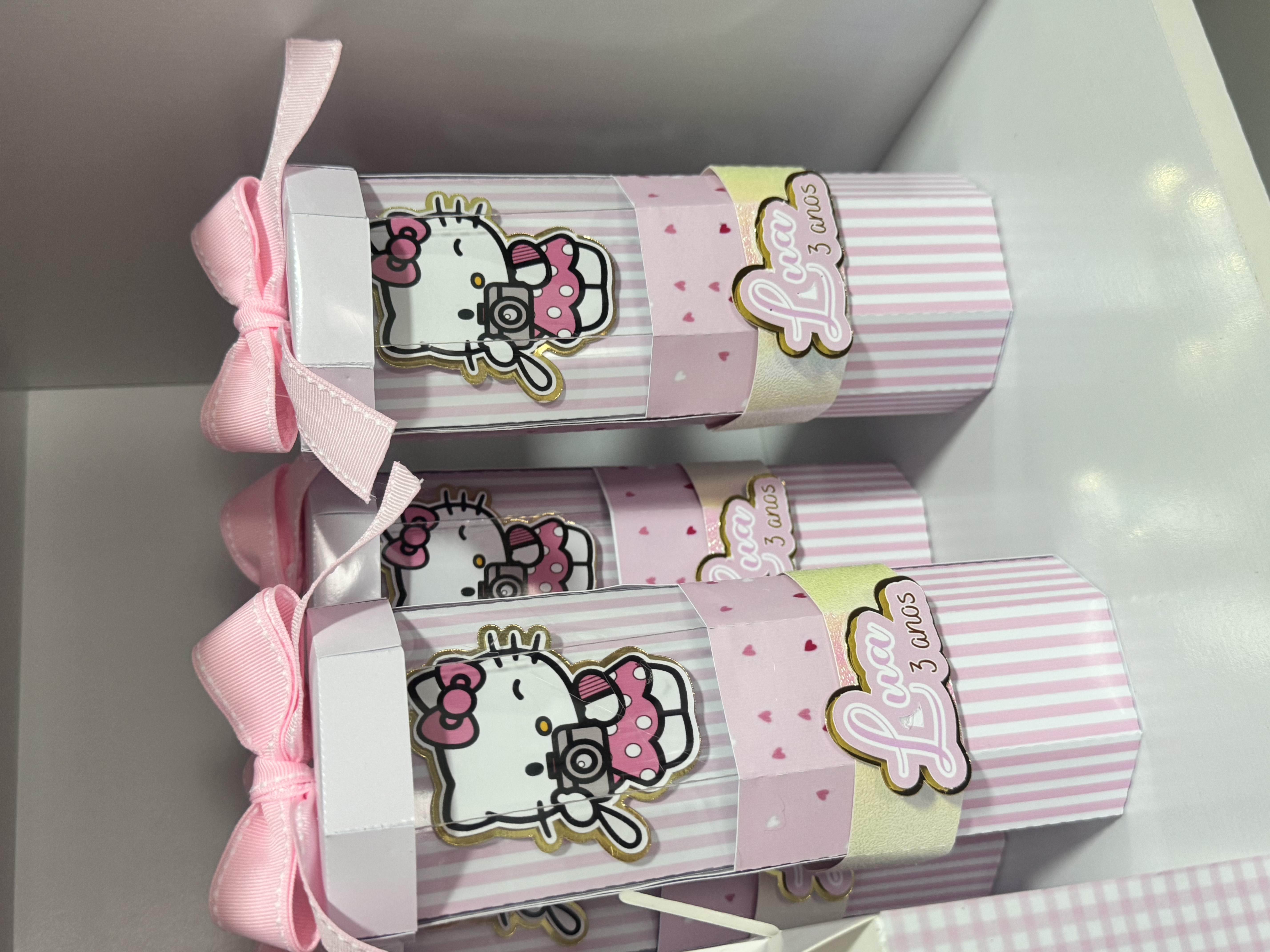 Caixa vitrine Hello Kitty