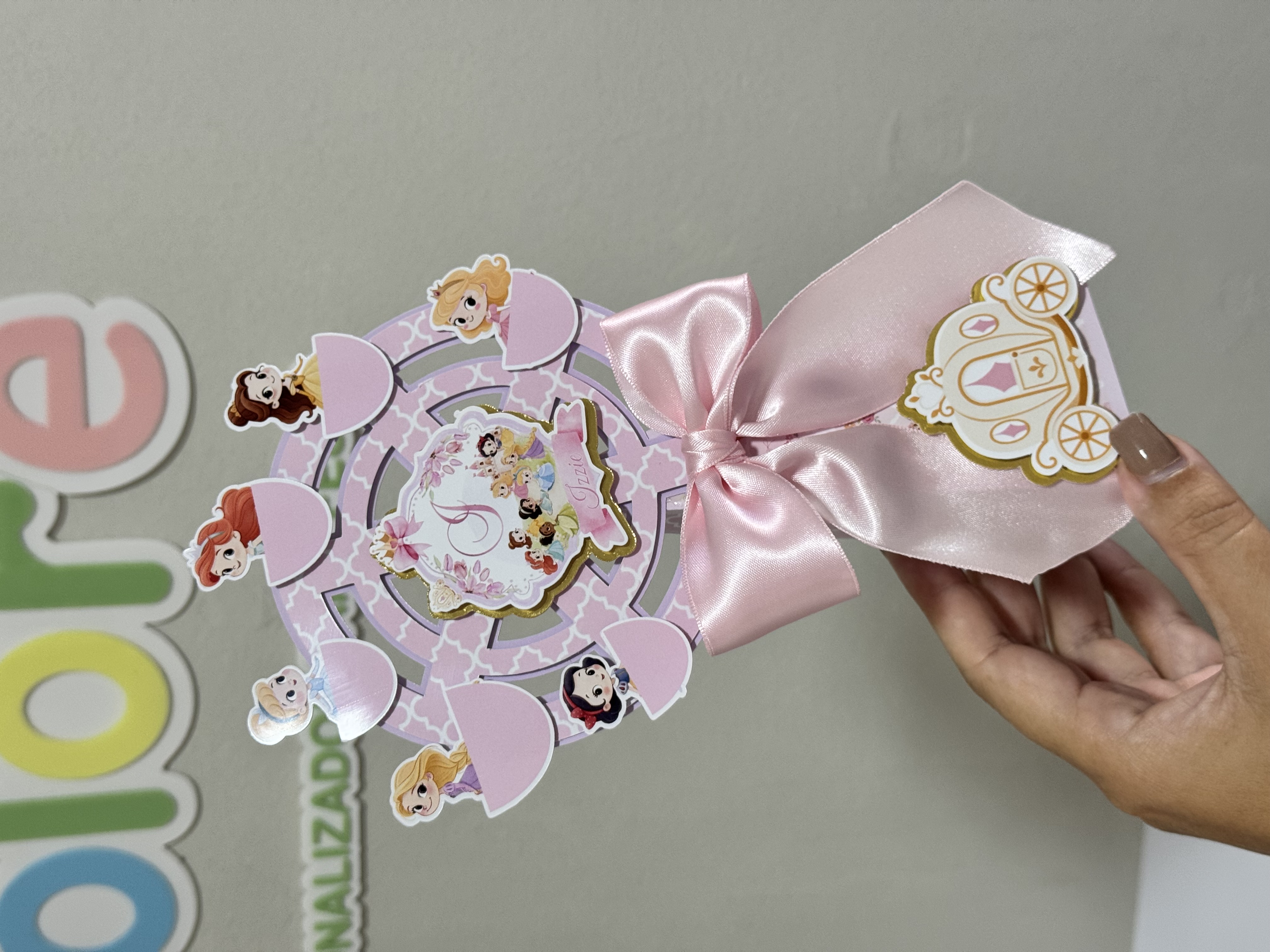 Roda Gigante Princesas Cute